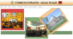 Desktop Screenshot of legalwales.org