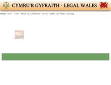 Tablet Screenshot of legalwales.org